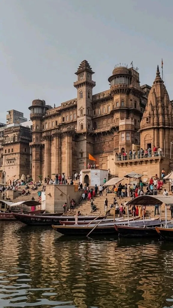 Historic Royal Ghats along River Ganga