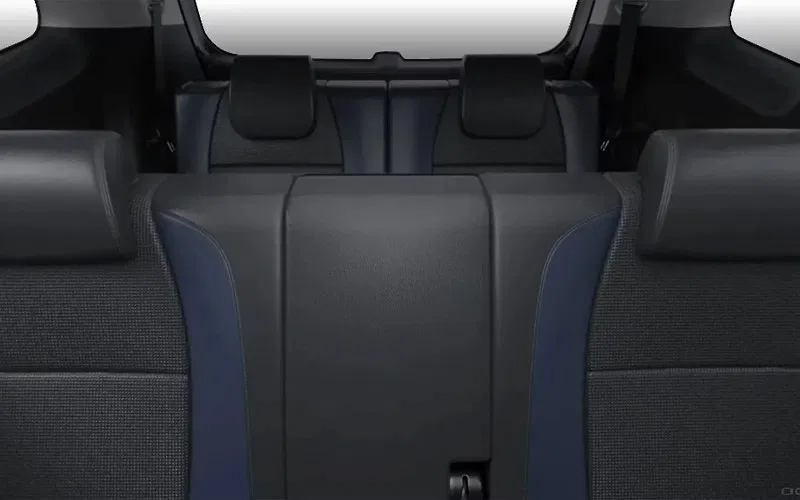 Kia Carens comfortable passenger cabin with flexible seating and headrests